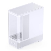 Корпус JONSBO TK-5 White, TG (aquarium), 3x140mm ARGB Fan, 4x120mm ARGB Fan, mini-ITX, mATX, ATX, белый