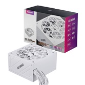Блок питания 1STPLAYER ACK BRONZE 650W White / ATX 3.1, APFC, 80 PLUS Bronze, Double Forward, full Teapo caps, 140mm fan, non-modular / HA-650AA2-WH