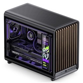 Корпус JONSBO D33 WOOD Black, mini-ITX, mATX, черный