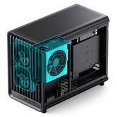 Корпус JONSBO D33 WOOD Black, mini-ITX, mATX, черный