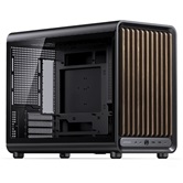 Корпус JONSBO D33 WOOD Black, mini-ITX, mATX, черный