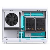 Корпус JONSBO D33 WOOD White, mini-ITX, mATX, белый