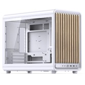 Корпус JONSBO D33 WOOD White, mini-ITX, mATX, белый