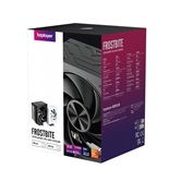 Кулер 1STPLAYER FROST BITE FB12-5 White / 5HPx6mm, single tower, 220W TDP, 1x120mm fan, 800-2300 RPM, 70.15 CFM, 34.8 dBA / FB12-5-WH