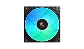 Вентилятор DEEPCOOL FD12R ARGB V2 120x120x25мм REVERSE (48шт./кор, PWM, ARGB, черный, 500-1700об/мин) Color BOX