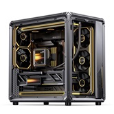 Комплект водяного охлаждения JONSBO TX-360 Black LGA 1851/1700/1200/115X/AM5/AM4 (4шт/кор, TDP 320W, ARGB FAN and ARGB LCD Display PUMP,  PWM, TRIPLE FAN 120mm, черный) RET