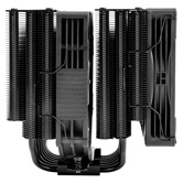 Кулер Thermalright Frost Tower 140 Black LGA115X/1200/1700/1851/2011/2066/AM4/AM5 (Dual Tower, 120mm + 140mm PWM Fan, медное основание, 7 тепл. трубок 6мм) / TRFT140B