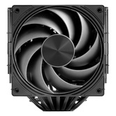 Кулер Thermalright Frost Tower 140 Black LGA115X/1200/1700/1851/2011/2066/AM4/AM5 (Dual Tower, 120mm + 140mm PWM Fan, медное основание, 7 тепл. трубок 6мм) / TRFT140B