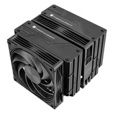Кулер Thermalright Frost Tower 140 Black LGA115X/1200/1700/1851/2011/2066/AM4/AM5 (Dual Tower, 120mm + 140mm PWM Fan, медное основание, 7 тепл. трубок 6мм) / TRFT140B