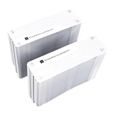 Кулер Thermalright Frost Tower 140 White LGA115X/1200/1700/1851/2011/2066/AM4/AM5 (Dual Tower, 120mm + 140mm PWM Fan, медное основание, 7 тепл. трубок 6мм) / TRFT140W