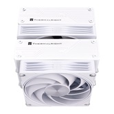 Кулер Thermalright Frost Tower 140 White LGA115X/1200/1700/1851/2011/2066/AM4/AM5 (Dual Tower, 120mm + 140mm PWM Fan, медное основание, 7 тепл. трубок 6мм) / TRFT140W