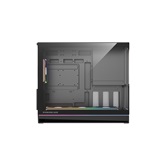Корпус Powercase TX4 ARGB, TG, Type-C, 1x 360мм+1x120мм ARGB PWM Fans, ARGB+PWM FAN HUB, чёрный, mATX  (CTX4TGMB-A4)