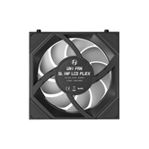Вентилятор Lian Li UNI FAN SL INF LCD FLEX 120 / 12SLIND1F1B BLACK / 120x124x28мм (PWM, ARGB, 2600 об/мин (Max.), 33dBa) / G9F.12SLIND1F1B.R0