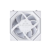 Вентилятор Lian Li UNI FAN SL INF LCD FLEX 120 / 12SLIND1F1W WHITE / 120x124x28мм (PWM, ARGB, 2600 об/мин (Max.), 33dBa) / G9F.12SLIND1F1W.R0