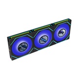 Комплект вентиляторов (3шт.) Lian Li UNI FAN SL INF LCD FLEX 120 / 12SLIND1F3B BLACK / 120x124x28мм (PWM, ARGB, 2600 об/мин (Max.), 33dBa) / G9F.12SLIND1F3B.R0