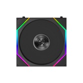 Вентилятор Lian Li UNI FAN TL FLEX 120 / 12TL1F1B BLACK / 120x124x28мм (PWM, ARGB, 2600 об/мин (Max.), 33dBa) / G9F.12TL1F1B.R0