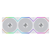 Комплект вентиляторов (3шт.) Lian Li UNI FAN TL FLEX 120 / 12TL1F3W WHITE / 120x124x28мм (PWM, ARGB, 2600 об/мин (Max.), 33dBa) / G9F.12TL1F3W.R0