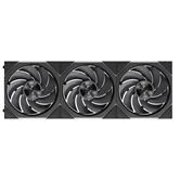 Комплект вентиляторов (3шт.) Lian Li UNI FAN TL FLEX 120 Reverse Blade / 12RTL1F3B BLACK / 120x124x28мм (PWM, ARGB, 2300 об/мин (Max.), 34dBa) / G9F.12RTL1F3B.R0