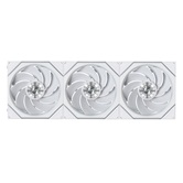 Комплект вентиляторов (3шт.) Lian Li UNI FAN TL FLEX 120 Reverse Blade / 12RTL1F3W WHITE / 120x124x28мм (PWM, ARGB, 2300 об/мин (Max.), 34dBa) / G9F.12RTL1F3W.R0