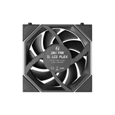 Вентилятор Lian Li UNI FAN TL LCD FLEX 120 / 12TLLCD1F1B BLACK / 120x124x28мм (PWM, ARGB, 1900 об/мин (Max.), 27dBa) / G9F.12TLLCD1F1B.R0