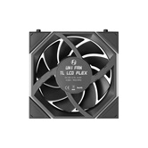 Вентилятор Lian Li UNI FAN TL LCD FLEX 120 Reverse Blade / 12RTLLCD1F1B BLACK / 120x124x28мм (PWM, ARGB, 1900 об/мин (Max.), 31dBa) / G9F.12RTLLCD1F1B.R0