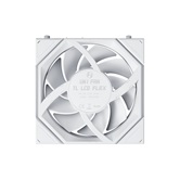 Вентилятор Lian Li UNI FAN TL LCD FLEX 120 Reverse Blade / 12RTLLCD1F1W WHITE / 120x124x28мм (PWM, ARGB, 1900 об/мин (Max.), 31dBa) / G9F.12RTLLCD1F1W.R0