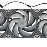 Комплект вентиляторов (3шт.) PHANTEKS PH-F140T30 Black-Gray 140x140x30мм (PWM, 20шт./кор, 0-2500 об/мин, 0-44,3dBa ) / PH-F140T30_BG_3P