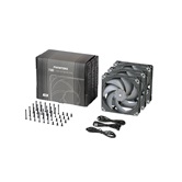Комплект вентиляторов (3шт.) PHANTEKS PH-F140T30 Black-Gray 140x140x30мм (PWM, 20шт./кор, 0-2500 об/мин, 0-44,3dBa ) / PH-F140T30_BG_3P