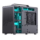 Корпус JONSBO Z20 MESH Black, TG, mini-ITX, mATX, черный