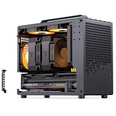 Корпус JONSBO Z20 MESH Black, TG, mini-ITX, mATX, черный