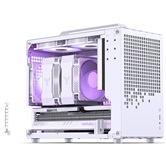 Корпус JONSBO Z20 MESH White, TG, mini-ITX, mATX, белый