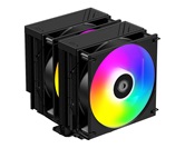Кулер ID-COOLING FROZN A620 PRO XE ARGB BLACK LGA1954/1851/1700/1200/115X/AM5/AM4 (8шт/кор, TDP 260W, PWM, черный, 6 тепл.трубок + медная база, DUAL ARGB FAN 120mm) RET