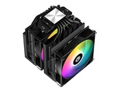 Кулер ID-COOLING FROZN A620 PRO XE ARGB BLACK LGA1954/1851/1700/1200/115X/AM5/AM4 (8шт/кор, TDP 260W, PWM, черный, 6 тепл.трубок + медная база, DUAL ARGB FAN 120mm) RET