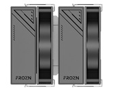 Кулер ID-COOLING FROZN A620 PRO XE ARGB LGA1954/1851/1700/1200/115X/AM5/AM4 (6шт/кор, TDP 260W, PWM, черный, 6 тепл.трубок + медная база, DUAL ARGB FAN 120mm) RET