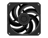 Вентилятор ID-COOLING AM-120-K 120x120x25мм (60шт./кор, PWM, резиновые углы, черный, 0-2500об/мин, супертихий)  BOX