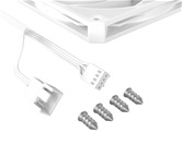 Вентилятор ID-COOLING AM-120 SLIM WHITE 120x120x15мм (40шт./кор, PWM, резиновые углы, белый, 0-2500об/мин, супертихий)  BOX