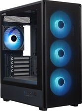 Корпус XASTRA  A315M 4ARGB   Black mATX/Mesh/ Screwless TG/ 1x120mm+1x360 FA ARGB PWM fans/ A315M-1FA36A-1FA12A
