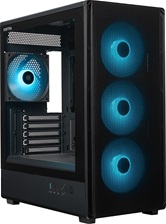Корпус XASTRA  A315M 4ARGB   Black mATX/Mesh/ Screwless TG/ 1x120mm+1x360 FA ARGB PWM fans/ A315M-1FA36A-1FA12A