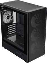Корпус XASTRA  A315M 4ARGB   Black mATX/Mesh/ Screwless TG/ 1x120mm+1x360 FA ARGB PWM fans/ A315M-1FA36A-1FA12A