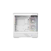 Корпус Powercase GT3 ARGB V2, TG, Type-C, 3x 120мм ARGB PWM Fans, ARGB+PWM HUB, Nylon filters, белый, mATX  (CMGT3WV2-A3)