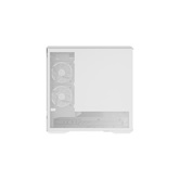 Корпус Powercase GT3 ARGB V2, TG, Type-C, 3x 120мм ARGB PWM Fans, ARGB+PWM HUB, Nylon filters, белый, mATX  (CMGT3WV2-A3)