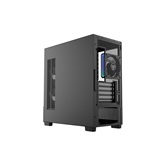 Корпус Powercase Vision Micro S4B V2, Tempered Glass, Type-C, 3x 120mm ARGB PWM Fan, ARGB+PWM HUB, чёрный, mATX  (CVMMSHBV2-A3)