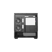 Корпус Powercase Vision Micro S4B V2, Tempered Glass, Type-C, 3x 120mm ARGB PWM Fan, ARGB+PWM HUB, чёрный, mATX  (CVMMSHBV2-A3)