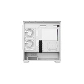 Корпус Powercase Vision Micro S4W V2, Tempered Glass, Type-C, 3x 120mm ARGB PWM Fan, ARGB+PWM HUB, белый, mATX  (CVMMSHWV2-A3)