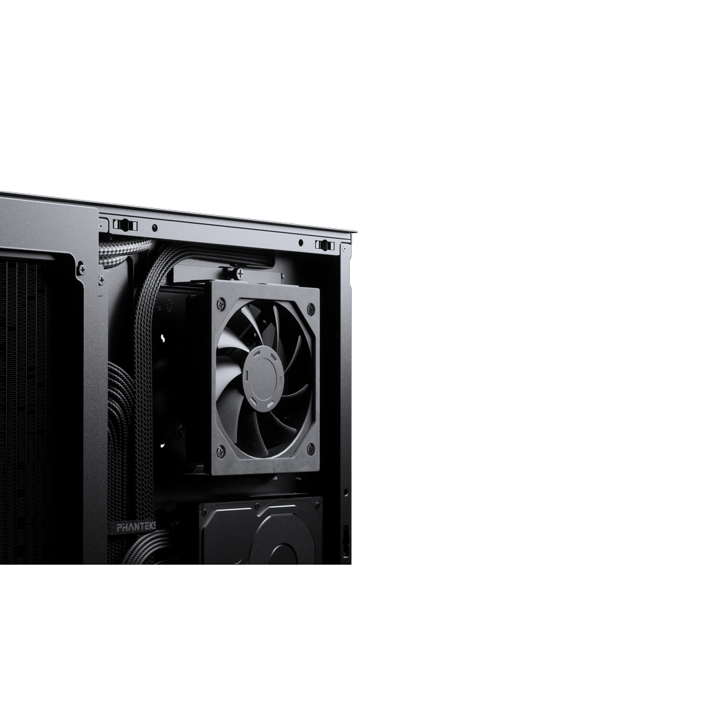 Корпус PHANTEKS EX5 Max, Black, ARGB, 6" LCD, 360 AIO, ATX / PH-EX526M_DBK01