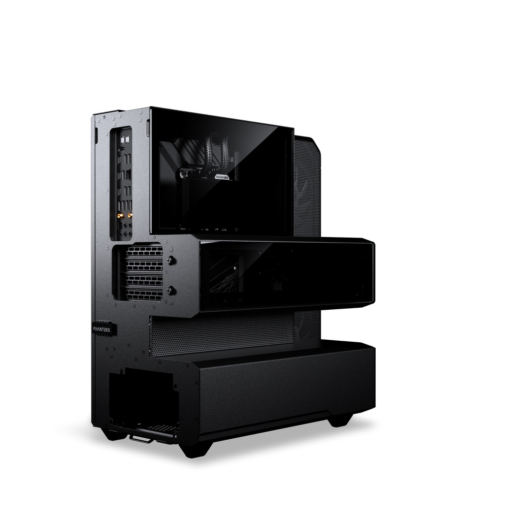 Корпус PHANTEKS EX5 Max, Black, ARGB, 6" LCD, 360 AIO, ATX / PH-EX526M_DBK01