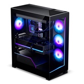 Корпус PHANTEKS NV5X Black, Digtial RGB Lighting, 1x360mm+1x120mm ARGB Fan, TG, Mid-Tower / PH-NV523X_DBK01