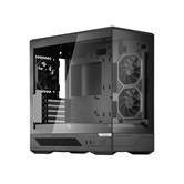 Корпус 1STPLAYER GM6 Black / mATX / 3x120mm ARGB fans / GM6-BK-2FH7R-1FH7