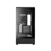 Корпус 1STPLAYER GM6 Black / mATX / 3x120mm ARGB fans / GM6-BK-2FH7R-1FH7
