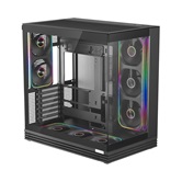 Корпус 1STPLAYER OV8 Black / ATX BTF / 8x120mm ARGB fans & hub / OV8-BK-2FP7R-3-1FP7-2-HUB3